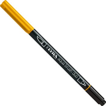 Viltstift Lyra Double Tip Aqua Duo Markeerstift Chrome Yellow Deep 1 stuk - 1