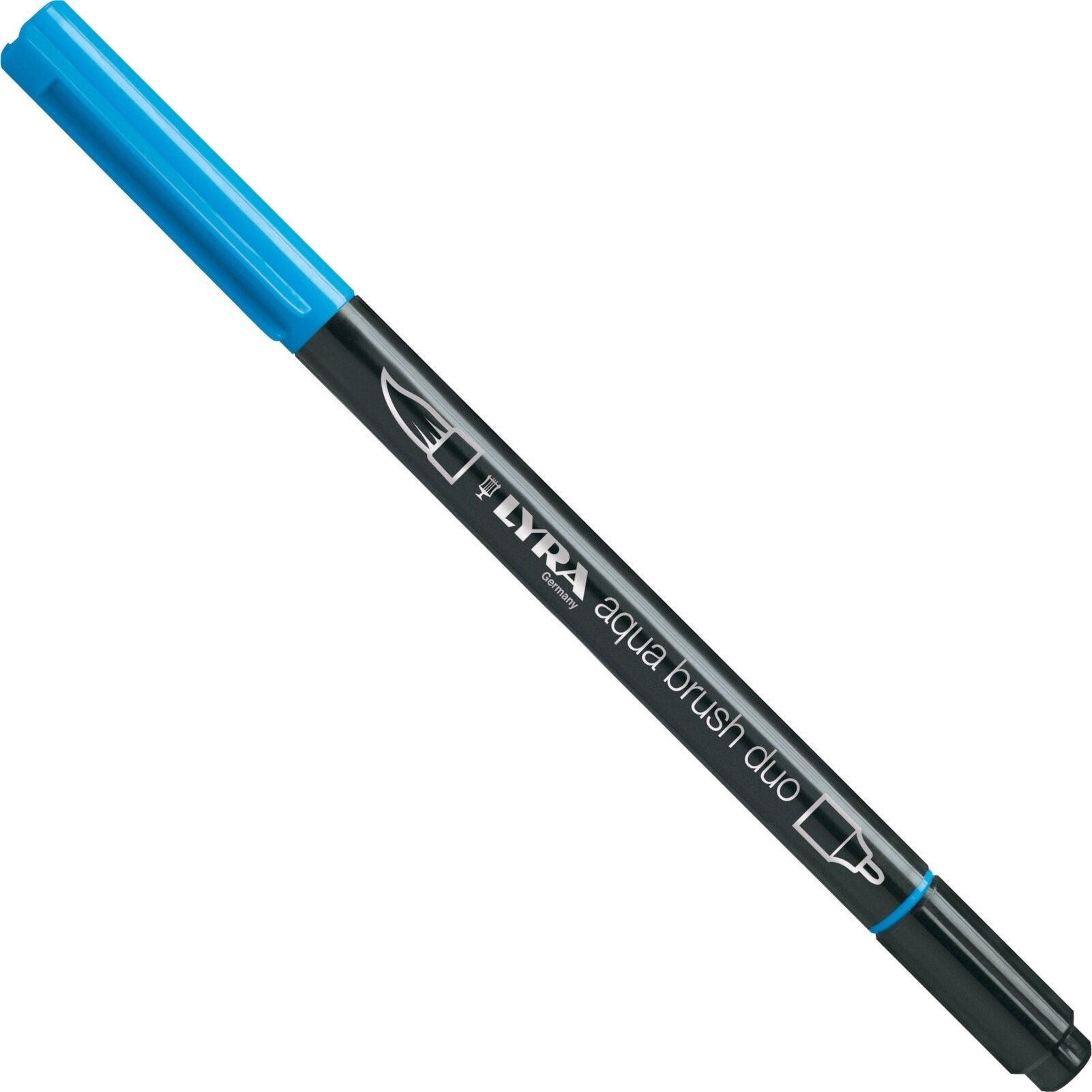 Viltstift Lyra Double Tip Aqua Duo Markeerstift Light Blue 1 stuk