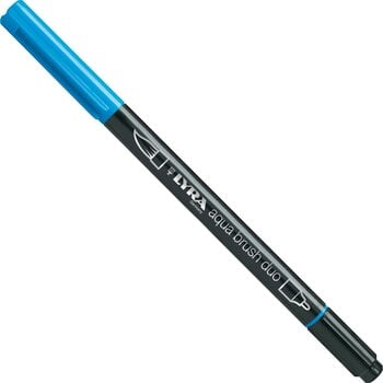 Viltstift Lyra Double Tip Aqua Duo Markeerstift Light Blue 1 stuk - 1