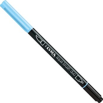 Feutre à point Lyra Double Tip Aqua Duo Stylo marqueur Light Turquoise 1 pc - 1