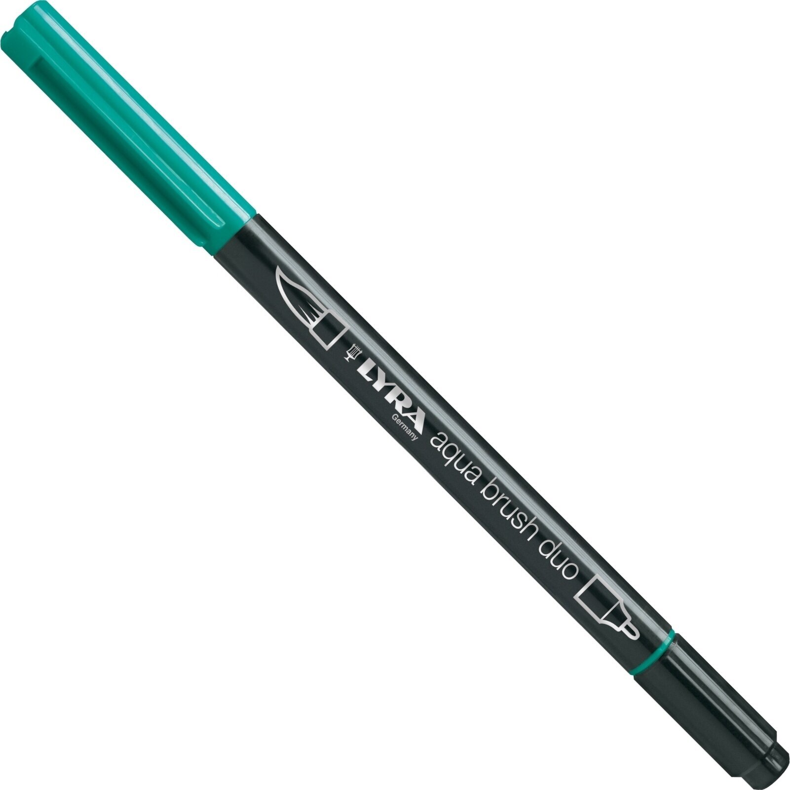 Feutre à point Lyra Double Tip Aqua Duo Stylo marqueur Night Green 1 pc