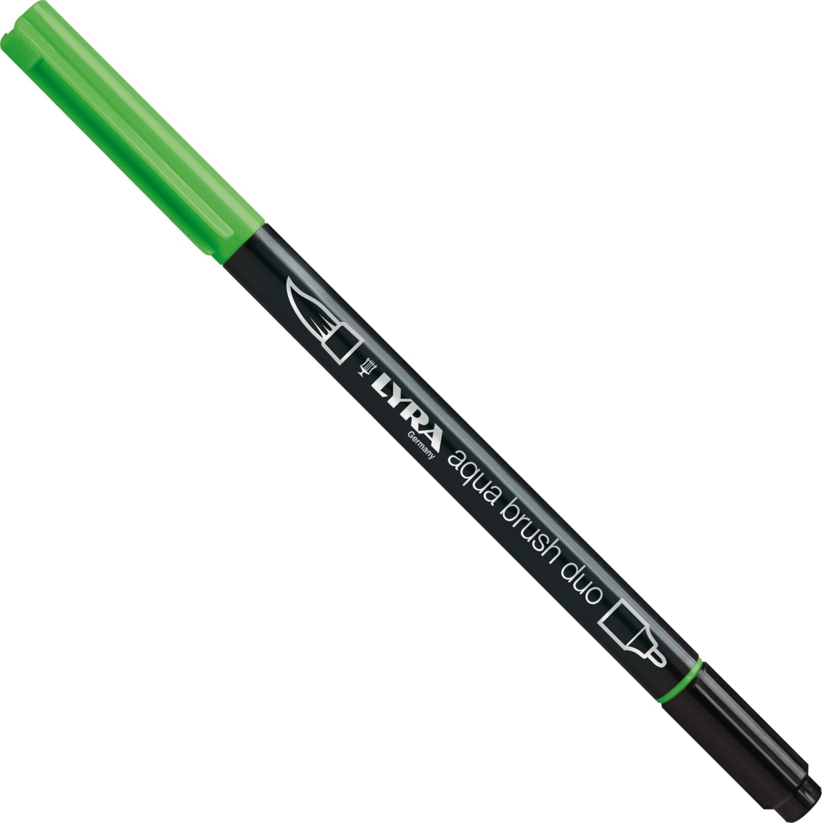 Felt-Tip Pen Lyra Double Tip Aqua Duo Marker Brilliant Green 1 pc