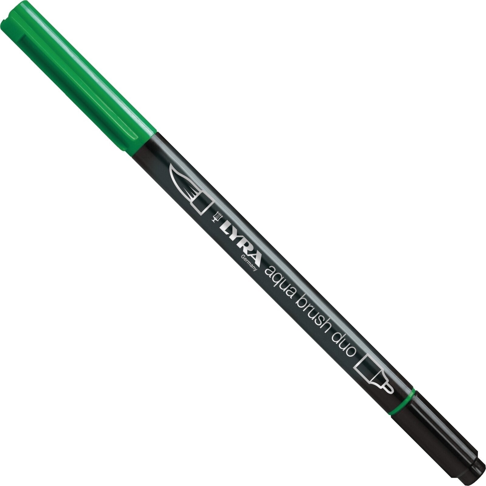 Viltstift Lyra Double Tip Aqua Duo Markeerstift Permanent Green 1 stuk