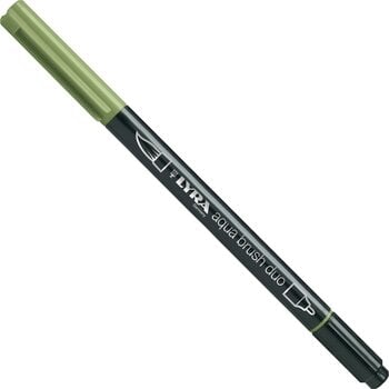 Felt-Tip Pen Lyra Double Tip Aqua Duo Marker Chrome Green 1 pc - 1