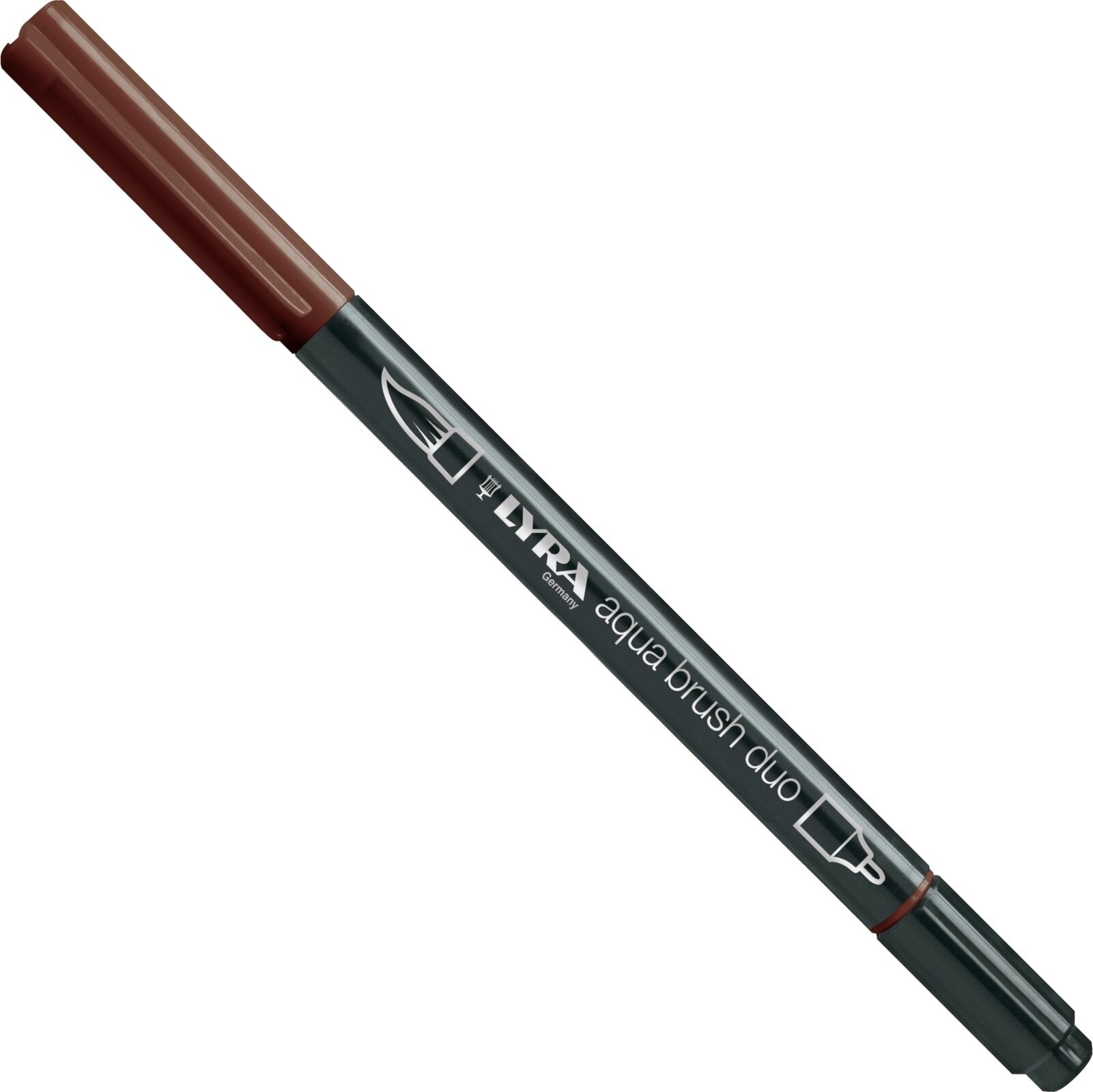 Viltstift Lyra Double Tip Aqua Duo Markeerstift Deep Sepia 1 stuk