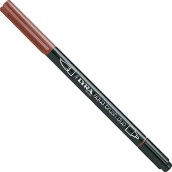 Filzstift Lyra Double Tip Aqua Duo Markierungsstift Van Dyck Brown 1 Stck - 1