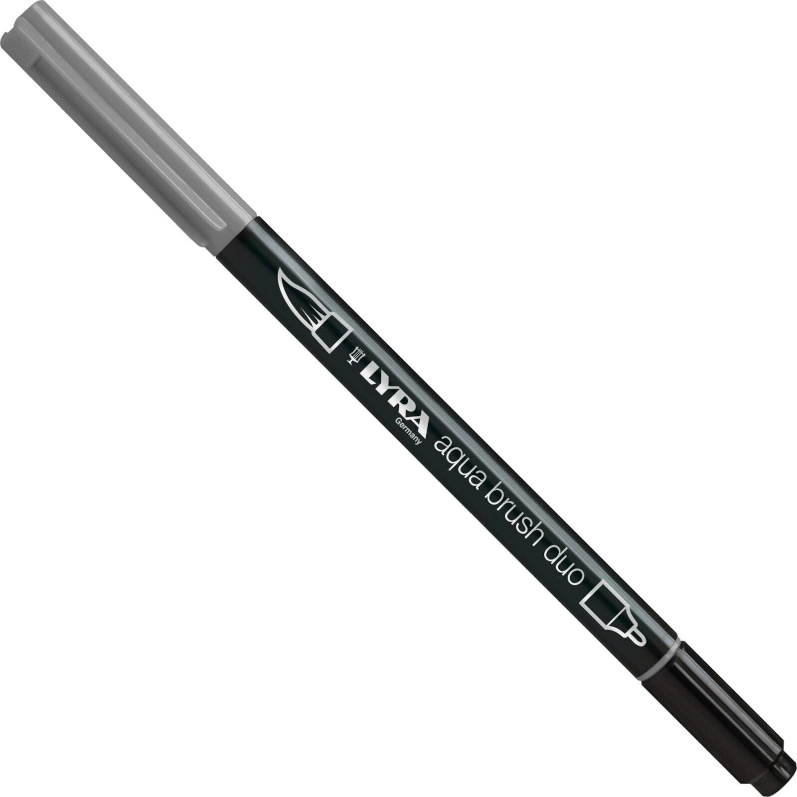 Viltstift Lyra Double Tip Aqua Duo Markeerstift Cold Grey Light 1 stuk