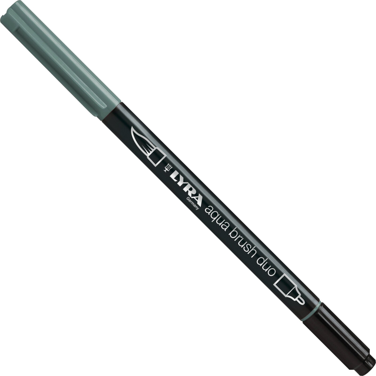 Viltstift Lyra Double Tip Aqua Duo Markeerstift Cold Grey Medium 1 stuk