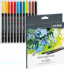 Fixa Lyra Double Tip Aqua Duo Fixy 12 ks