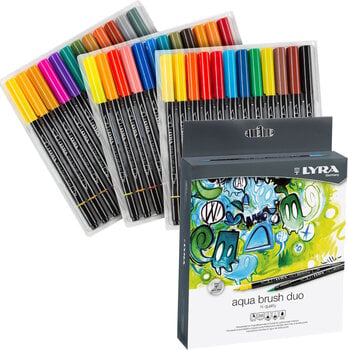 Viltstift Lyra Double Tip Aqua Duo Inktpatroon 36 pcs - 1