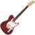 Guitare électrique Fret King Black Label Country Squire Semi-Tone Deluxe Thru Red Guitare électrique