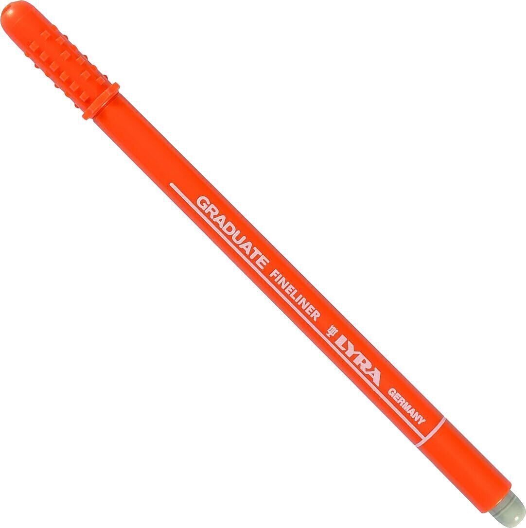 Felt-Tip Pen Lyra Graduate Marker Light Orange 1 pc