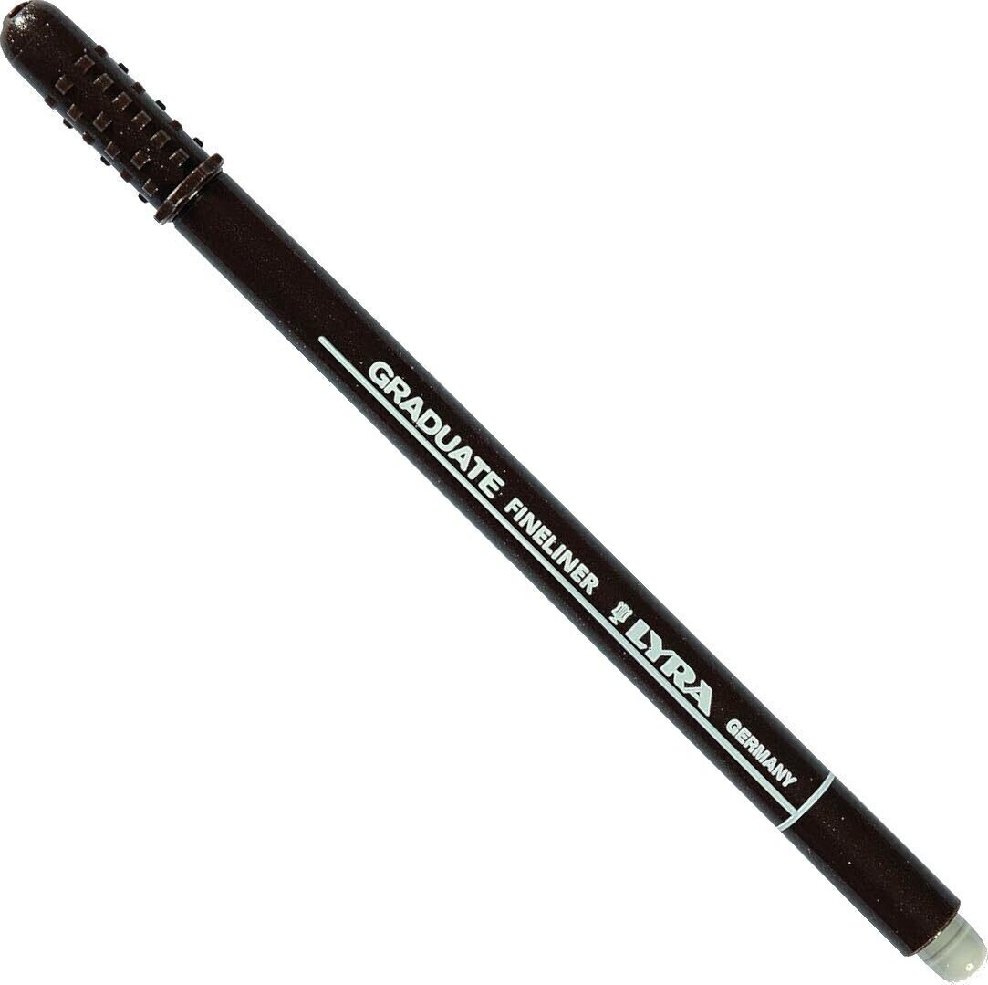 Felt-Tip Pen Lyra Graduate Marker Van-Dyck-Brown 1 pc