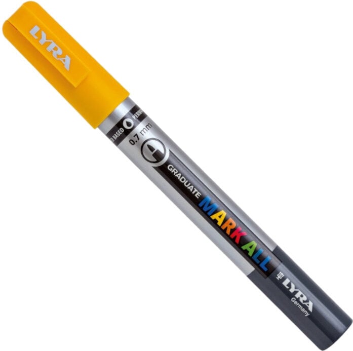 Filzstift Lyra Graduate Mark Permanent Markierungsstift 0,7 mm Yellow 1 Stck