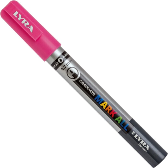 Felt-Tip Pen Lyra Graduate Mark Permanent Marker 0,7 mm Pink 1 pc