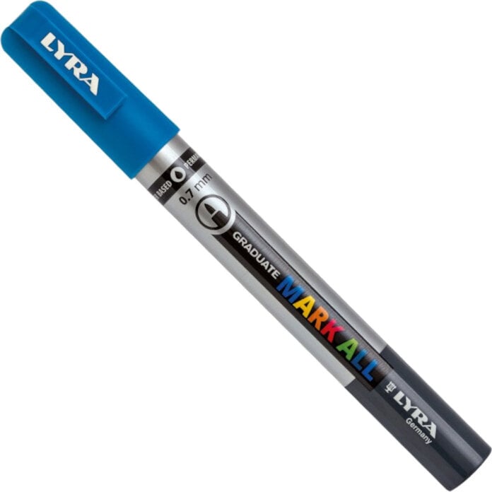 Viltstift Lyra Graduate Mark Permanent Markeerstift 0,7 mm Light Blue 1 stuk