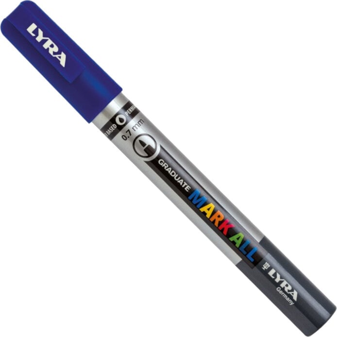 Feutre à point Lyra Graduate Mark Permanent Stylo marqueur 0,7 mm Dark Blue 1 pc