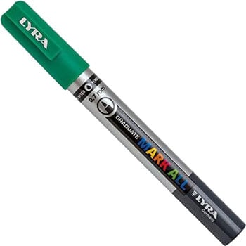 Huopakynä Lyra Graduate Mark Permanent Merkkikynä 0,7 mm Sap Green 1 kpl - 1