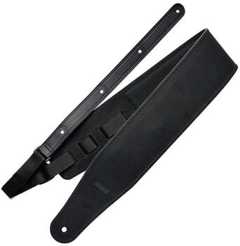 Guitar strap Richter Beavertail Guitar strap Black - 1