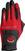 Rukavice Zoom Gloves Aqua Control Golf Black/Red Ľavá ruka UNI Pánske rukavice