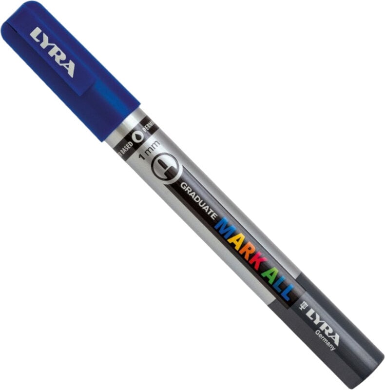 Felt-Tip Pen Lyra Graduate Mark Permanent Marker 1 mm Dark Blue 1 pc