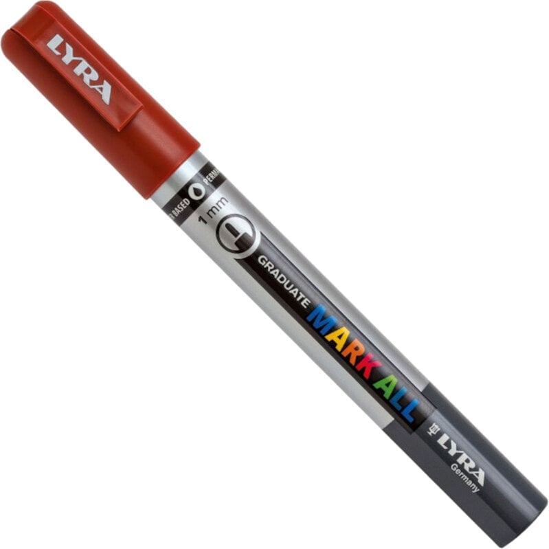 Pennarell Lyra Graduate Mark Permanent Pennarello 1 mm Black 1 pz