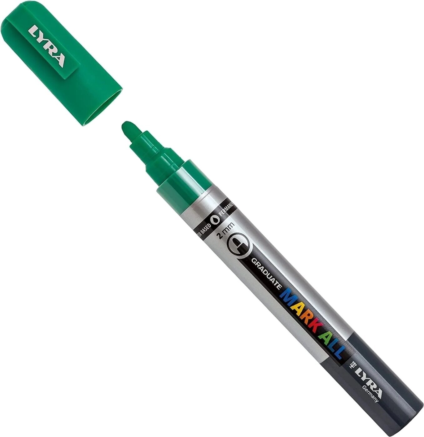 Flomaster Lyra Graduate Mark Permanent Marker olovka 2 mm Emerald Green 1 kom