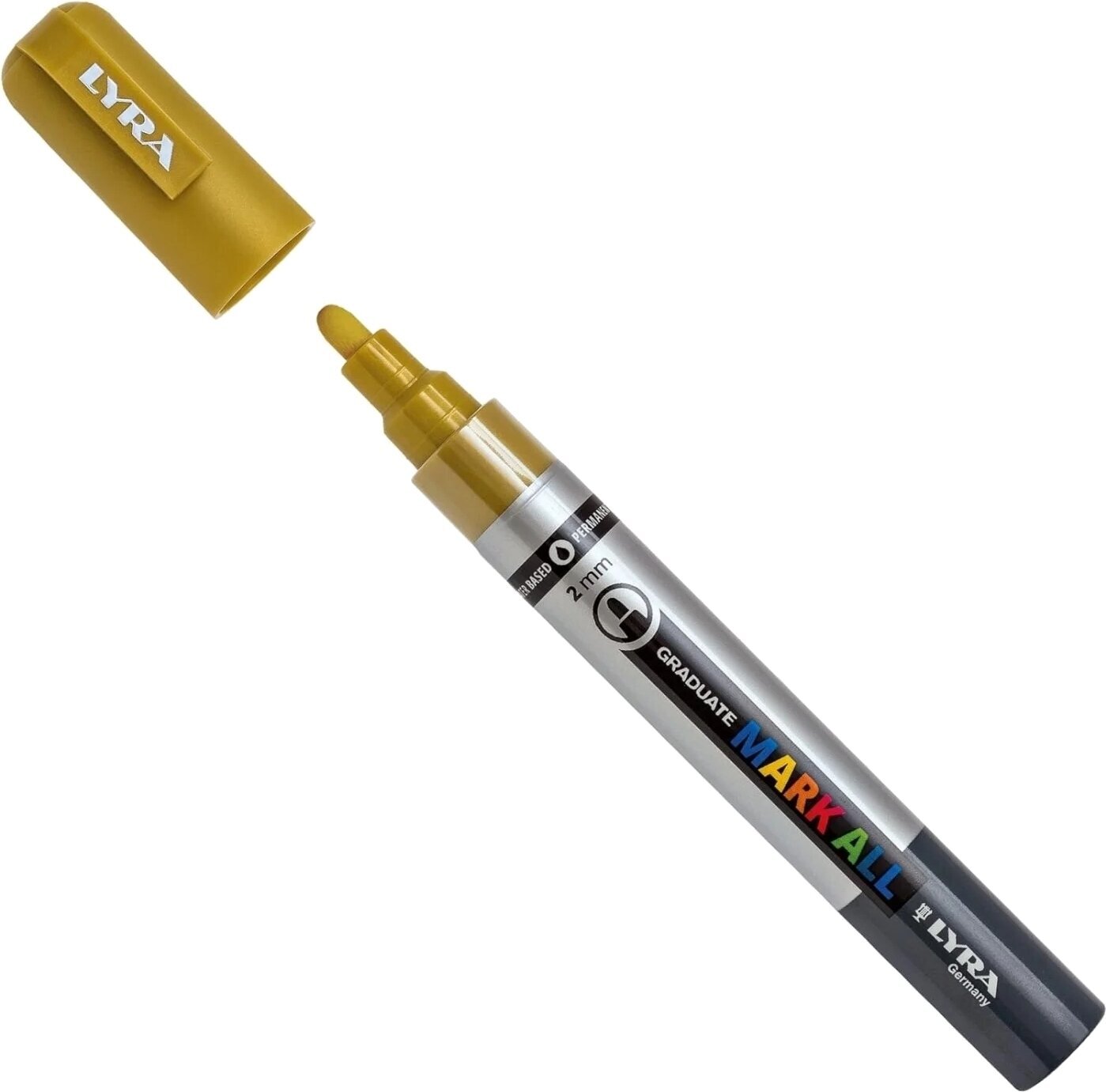 Flomaster Lyra Graduate Mark Permanent Marker olovka 2 mm Gold 1 kom