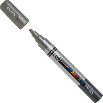 Flomaster Lyra Graduate Mark Permanent Marker olovka 2 mm Silver 1 kom - 1