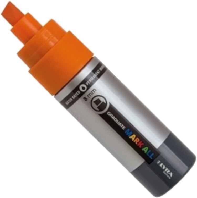 Flomaster Lyra Graduate Mark Permanent Marker olovka 8 mm Orange 1 kom