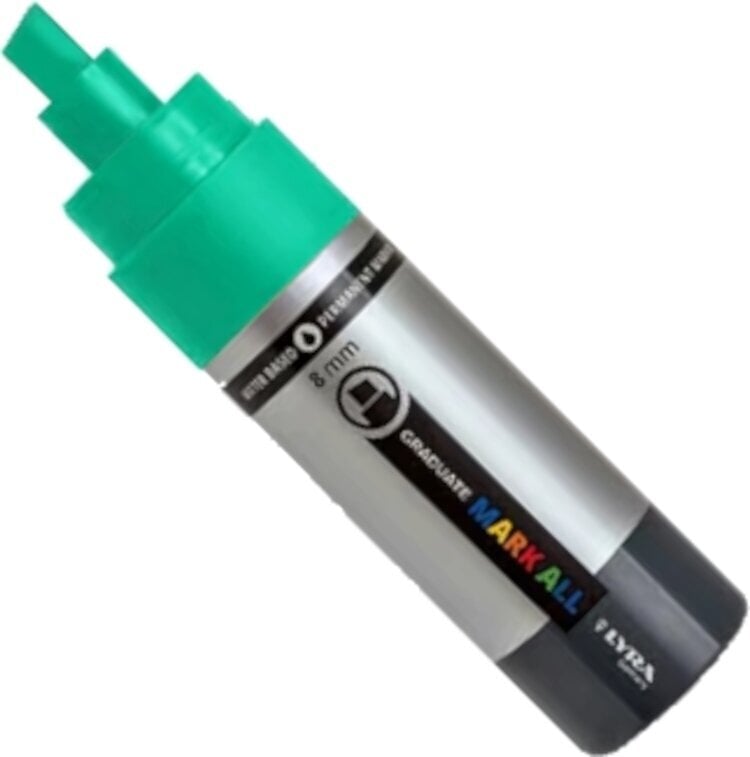 Filtpen Lyra Graduate Mark Permanent Markeringspen 8 mm Emerald Green 1 stk.