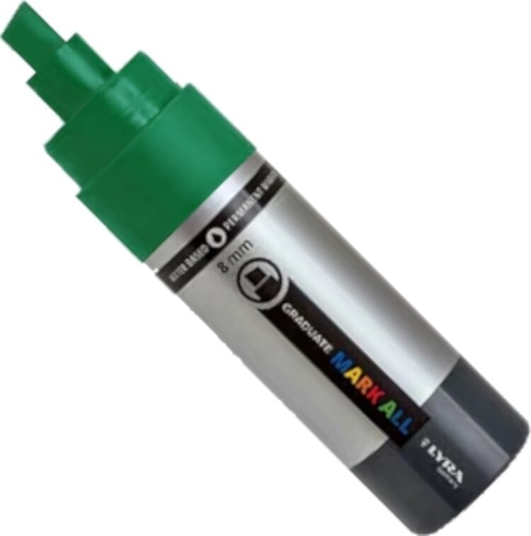 Felt-Tip Pen Lyra Graduate Mark Permanent Marker 8 mm Sap Green 1 pc