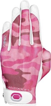 Gloves Zoom Gloves Sun Style Golf Camouflage Fuchsia Worn on Left Hand S/M Womens gloves - 1