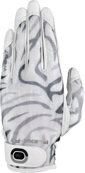 Gloves Zoom Gloves Sun Style Golf White/Zebra Worn on Left Hand S/M Womens gloves - 1