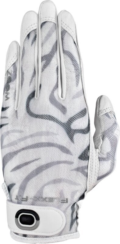 Zoom Gloves Sun Style Golf White/Zebra Lewa ręka L/XL Rękawiczki damskie