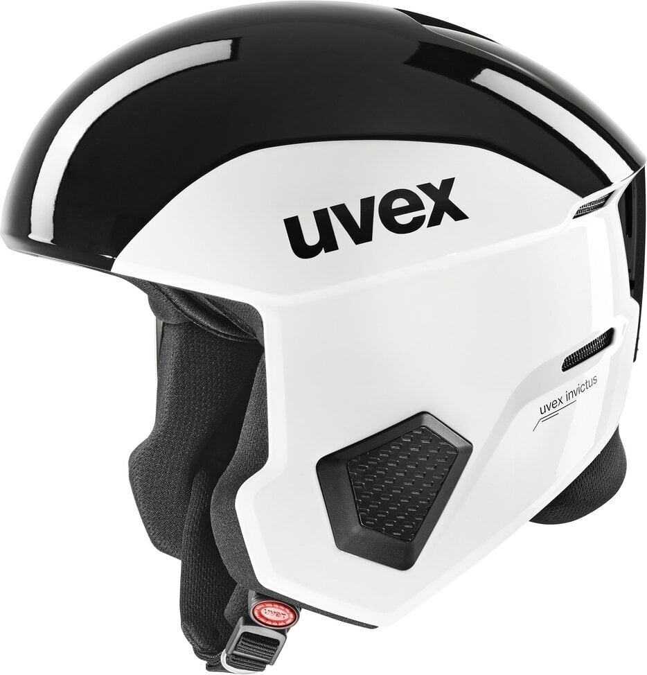 Laskettelukypärä UVEX Invictus Black/White 55-56 cm Laskettelukypärä