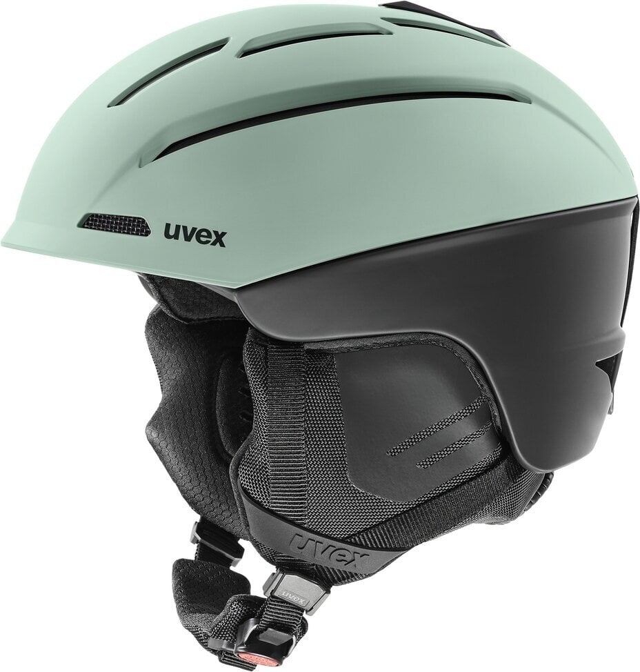 Skihelm UVEX Gravitate Oxid Green/Black Mat 55-59 cm Skihelm