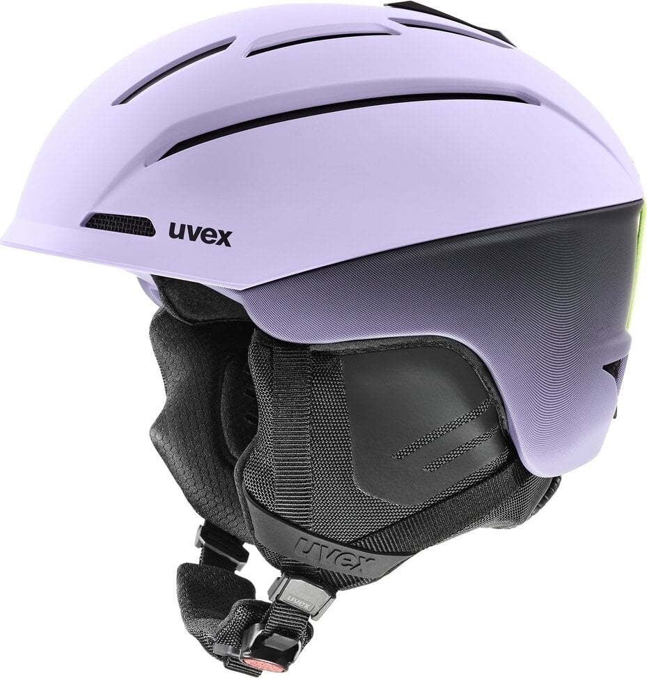 Ski Helmet UVEX Gravitate Lavender/Grad Black Mat 51-55 cm Ski Helmet