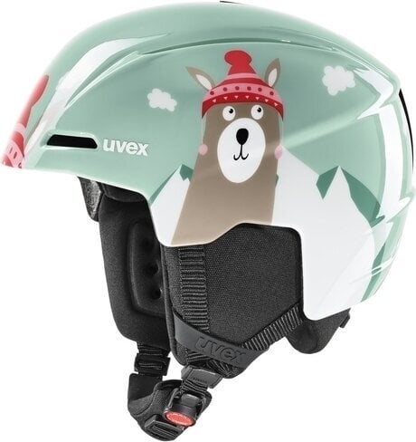 Capacete de esqui UVEX Viti Jade Lama 46-50 cm Capacete de esqui