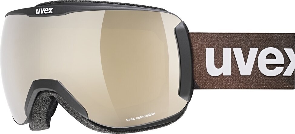 Очила за ски UVEX Downhill 2100 CV Black Mat/Mirror Copper/Green Очила за ски