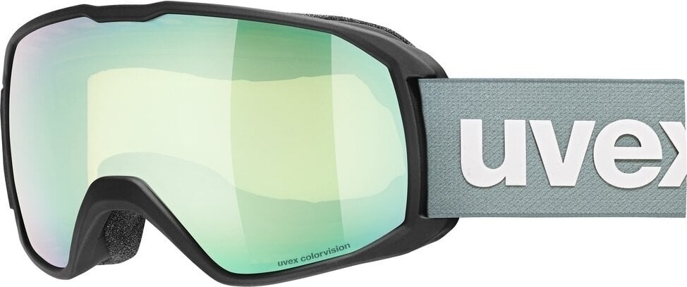 Ski Goggles UVEX Xcitd CV Black Mat/Mirror Opal/Yellow Ski Goggles