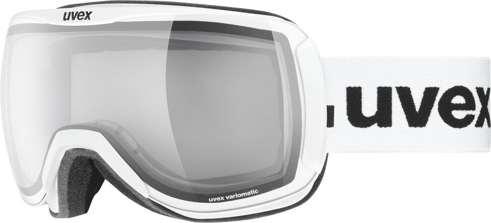 Ochelari pentru schi UVEX Downhill 2100 VPX White/Variomatic Polavision Ochelari pentru schi