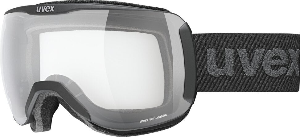 Masques de ski UVEX Downhill 2100 VPX Black Mat/Variomatic Polavision Masques de ski