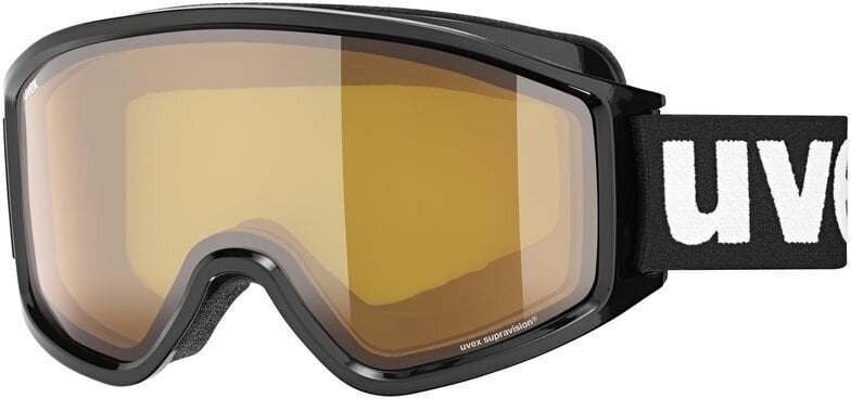 Masques de ski UVEX G.gl 3000 LGL Black/Lasergoldlite Rose Masques de ski