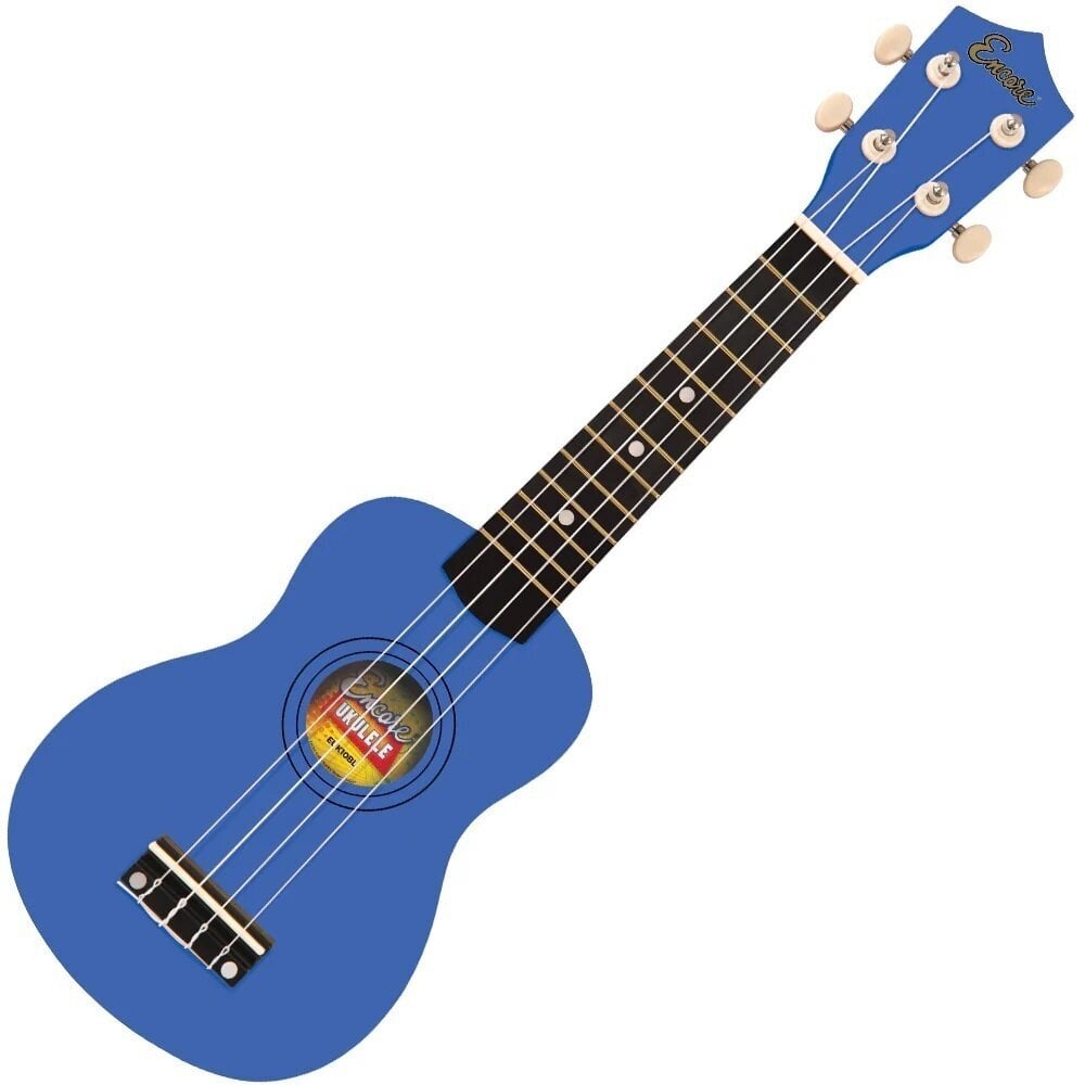 Ukulélé soprano Encore EUK10BL Blue Ukulélé soprano