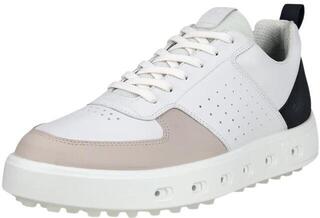 Men's golf shoes Ecco Street 720 White/Black/Gravel