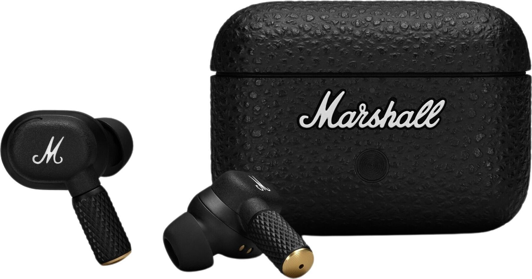 Trådlösa in-ear-hörlurar Marshall Motif II A.N.C. Black Trådlösa in-ear-hörlurar