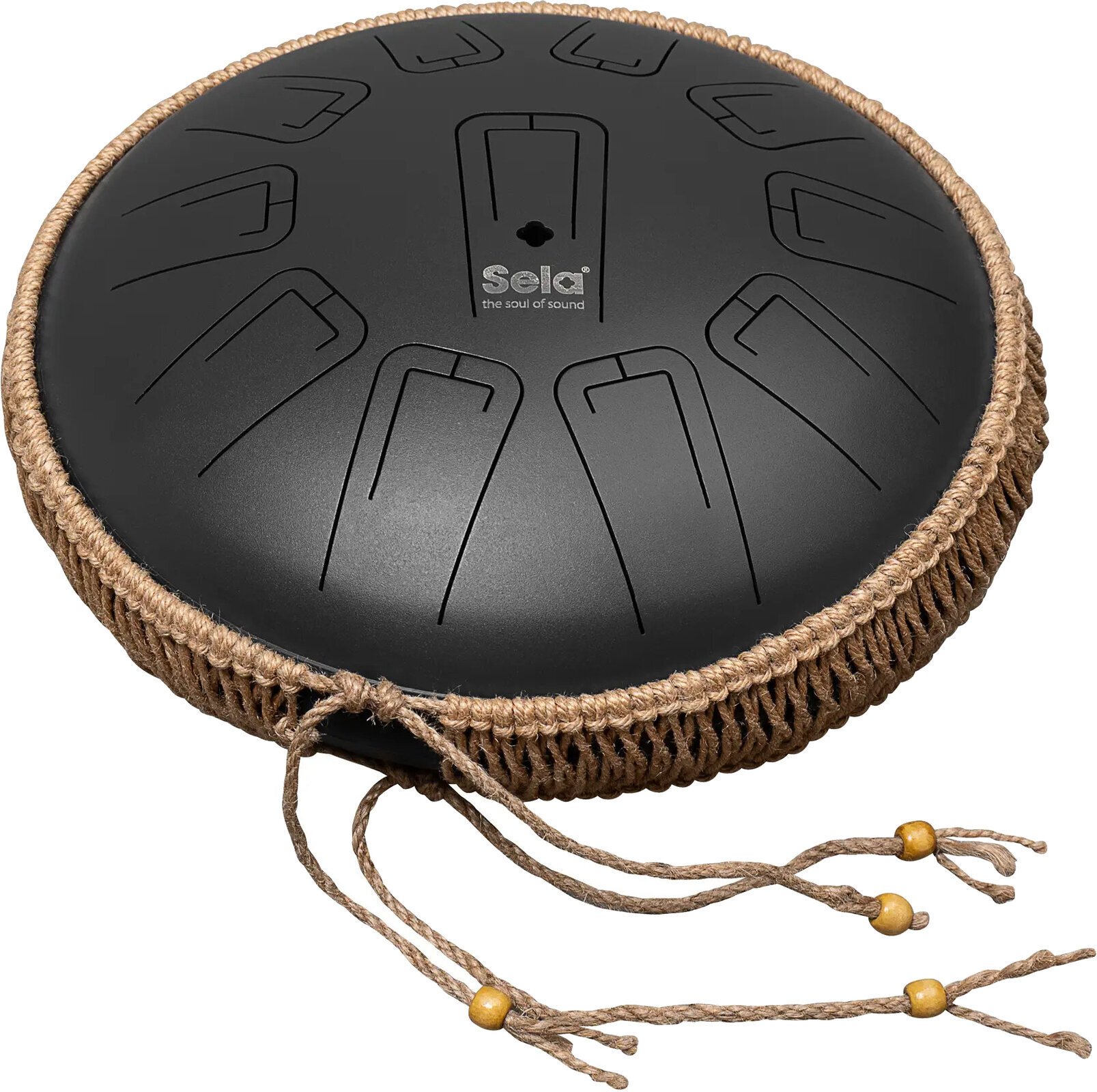 Tongue drum Sela Unity 13'' C Minor Black Tongue drum