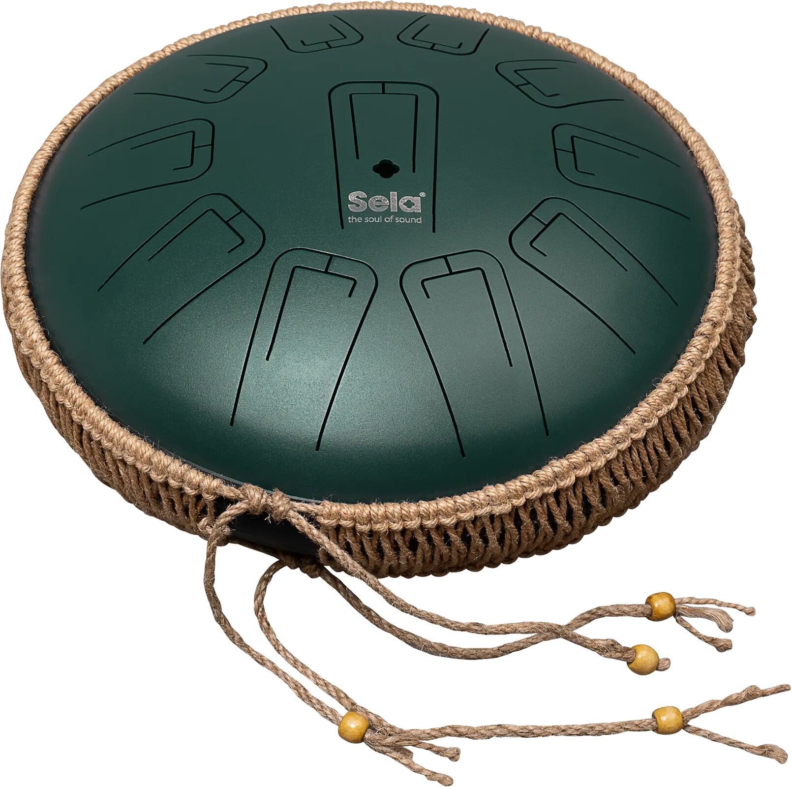 Tongue drum Sela Unity 13'' C Major Dark Green Tongue drum