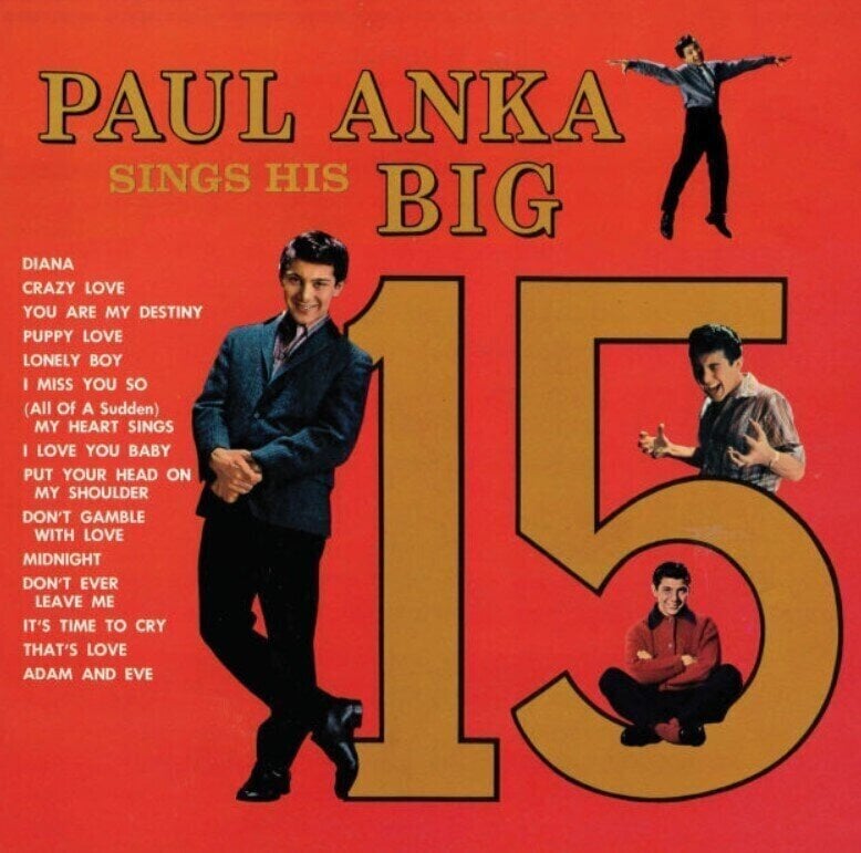 Płyta winylowa Paul Anka - Paul Anka Sings His Big 15 (Remastered) (Gold Coloured) (LP)